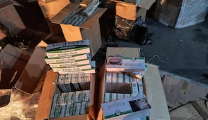 Descubren encomiendas repletas de cigarrillos falsificados