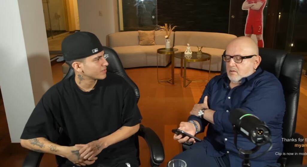 Beto Ortiz y Cristorata hablando de 'EVDLV' de Pamela López.