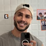 Es captado en el aeropuerto tras ampay en Argentina