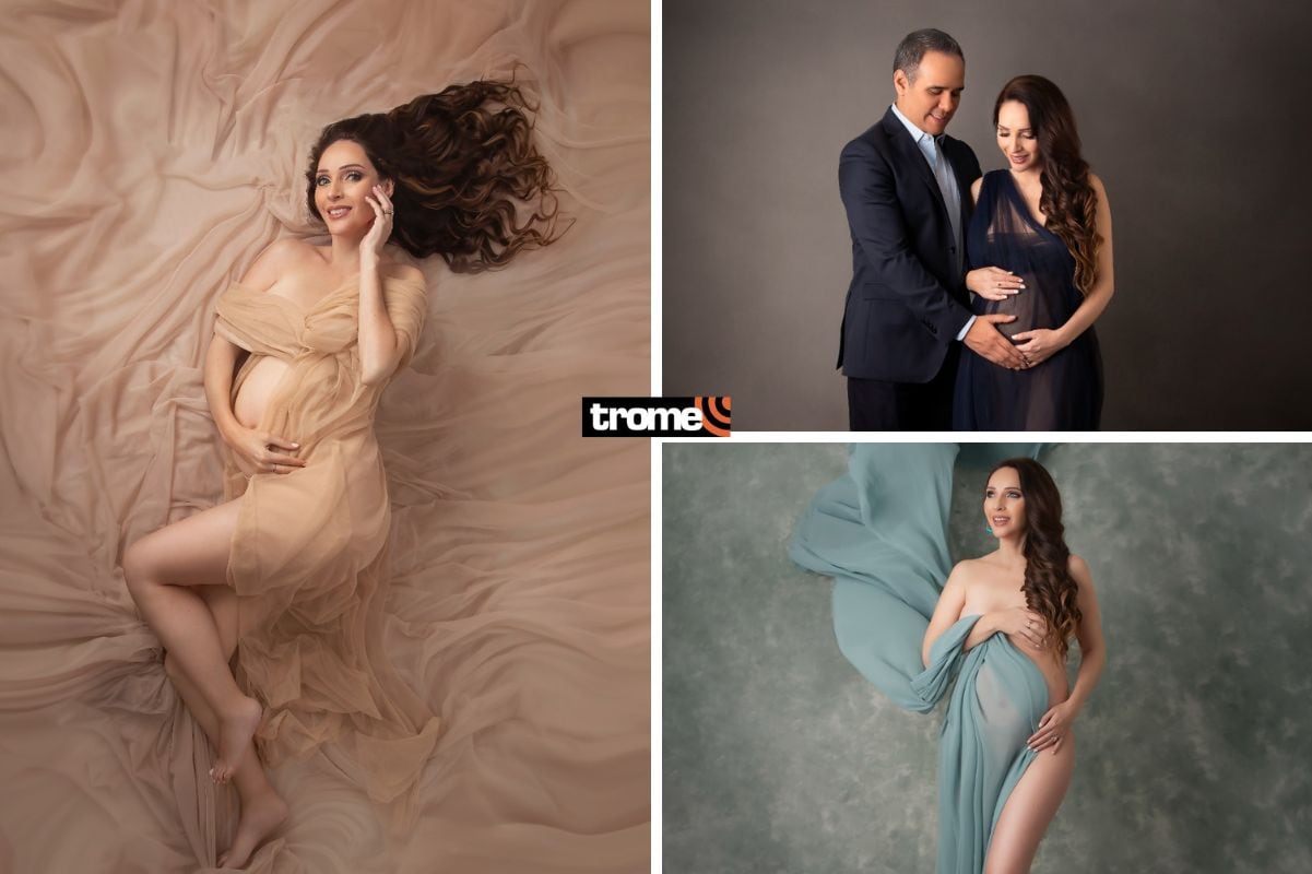 Pierangeli Dodero luce sus siete meses de embarazo