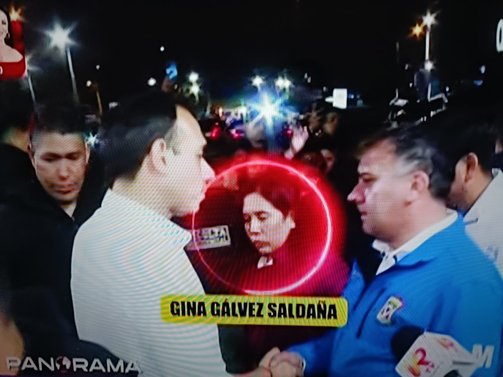 Gina Gálvez Foto: Captura Panorama