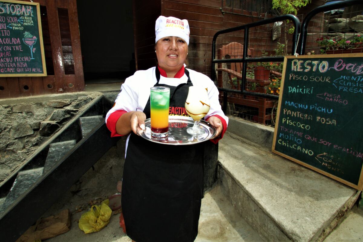 Entre sus tragos más solicitados están los mojitos, chilcanos, piña colada y Machu Picchu. Foto: Alan Ramirez.