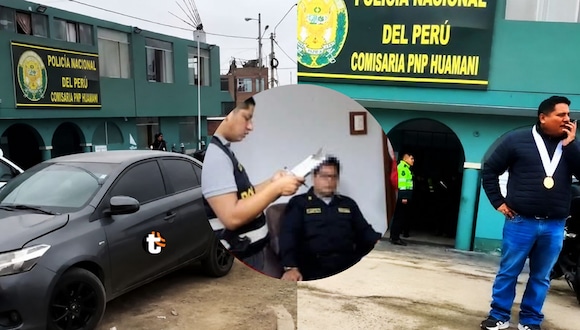 TROME | Cinco policías son detenidos por presunto cobro de sobornos a cambio de permisos. Video: ATV