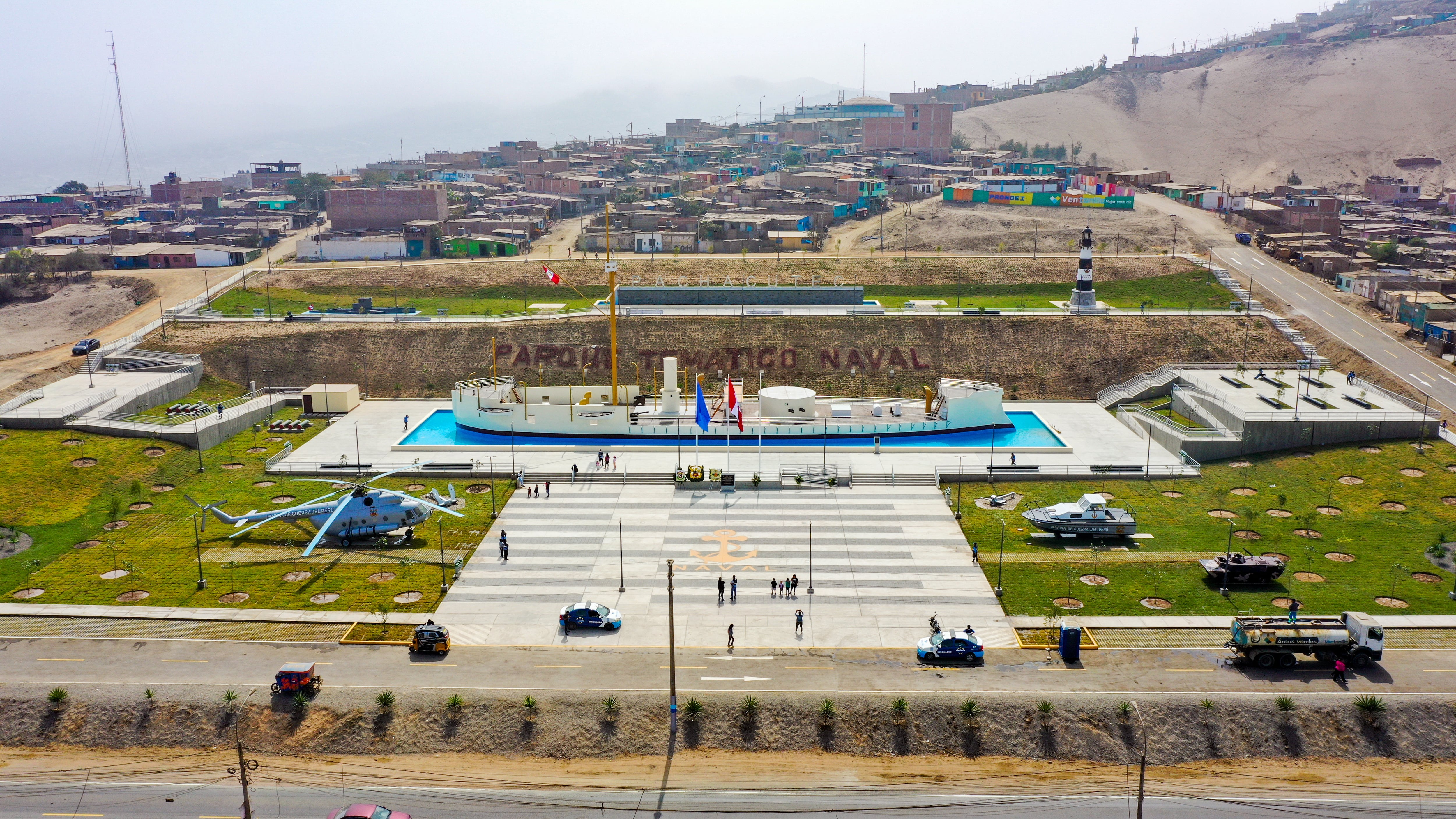 Parque temático naval. (Foto: municipalidad de Ventanilla)