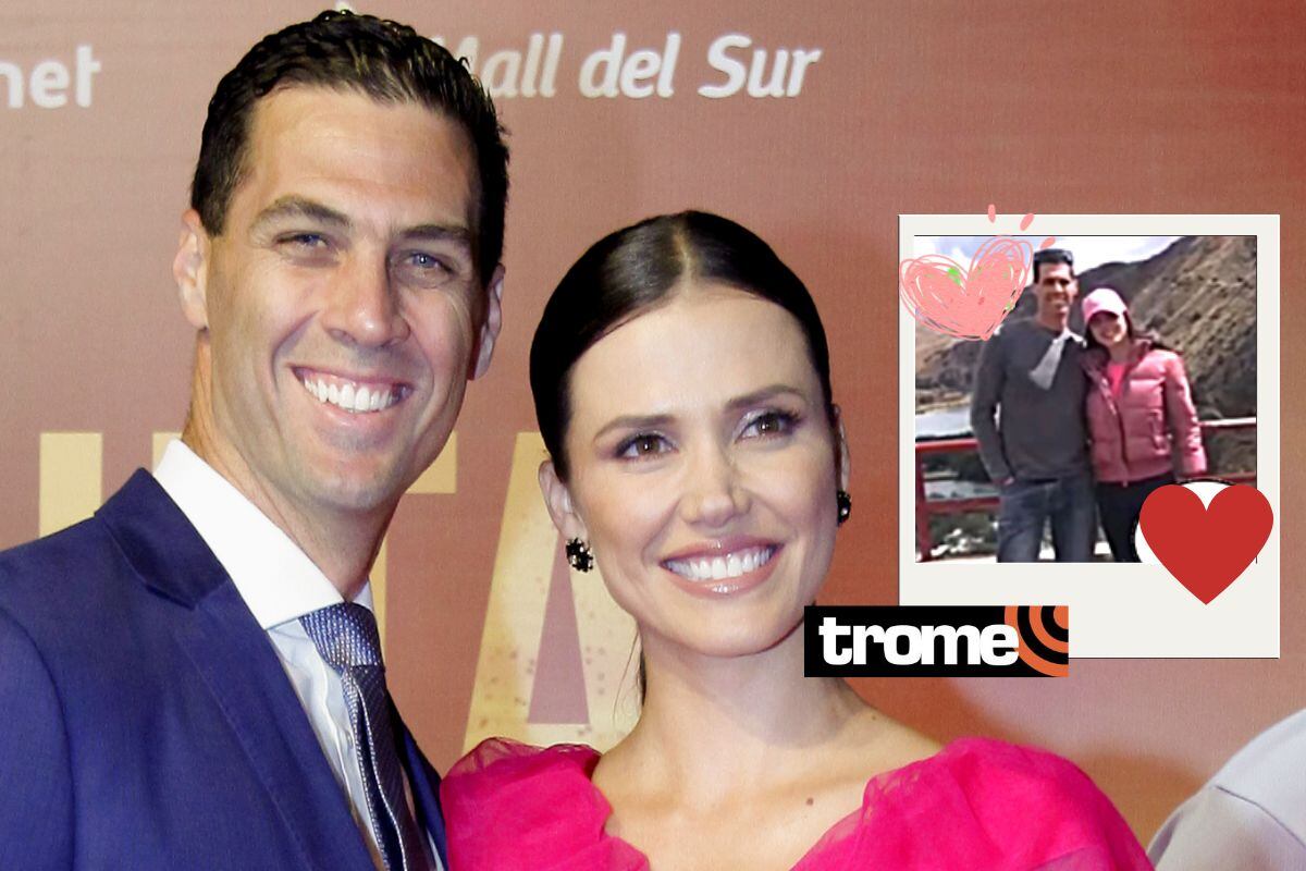 Maju Mantilla y Gustavo Salcedo juntos pese a ampay en hotel con otra mujer. (Foto: Trome- Instarándula)
