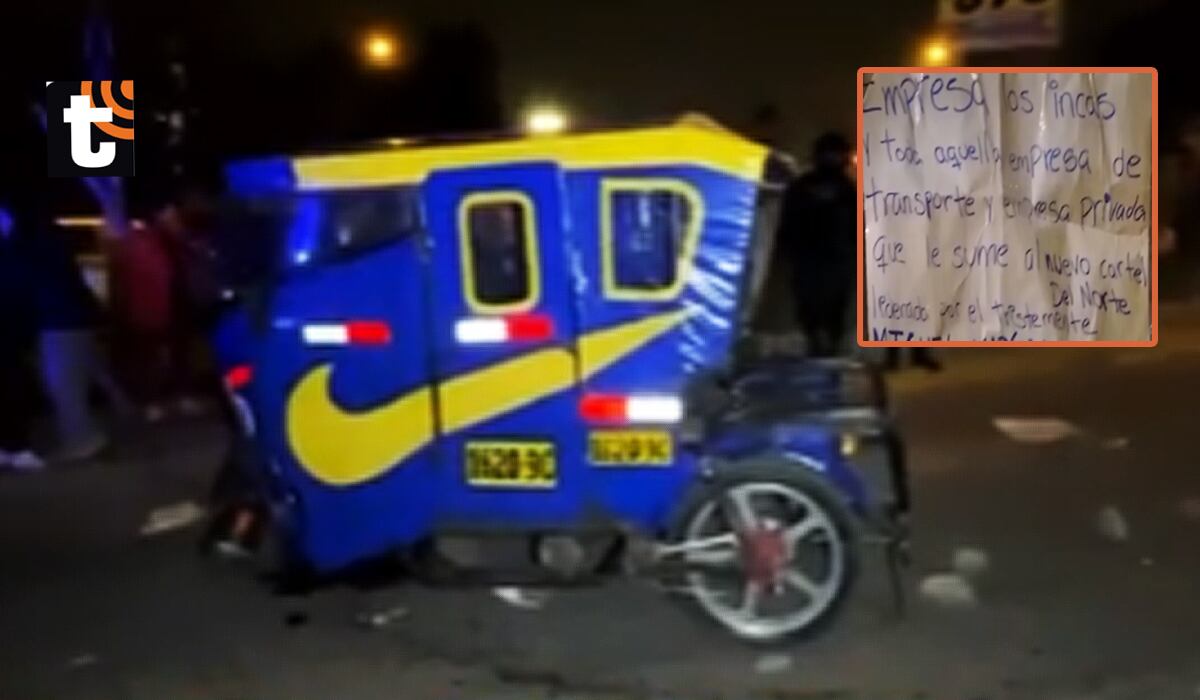 También mataron a un mototaxista.