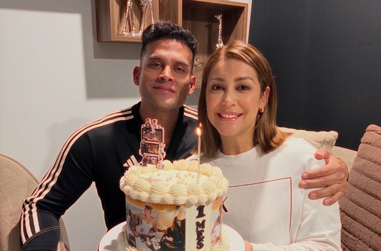 Karla Tarazona dedica romántico mensaje a Christian Domínguez por su cumpleaños. (Foto: Instagram / @latarazona)