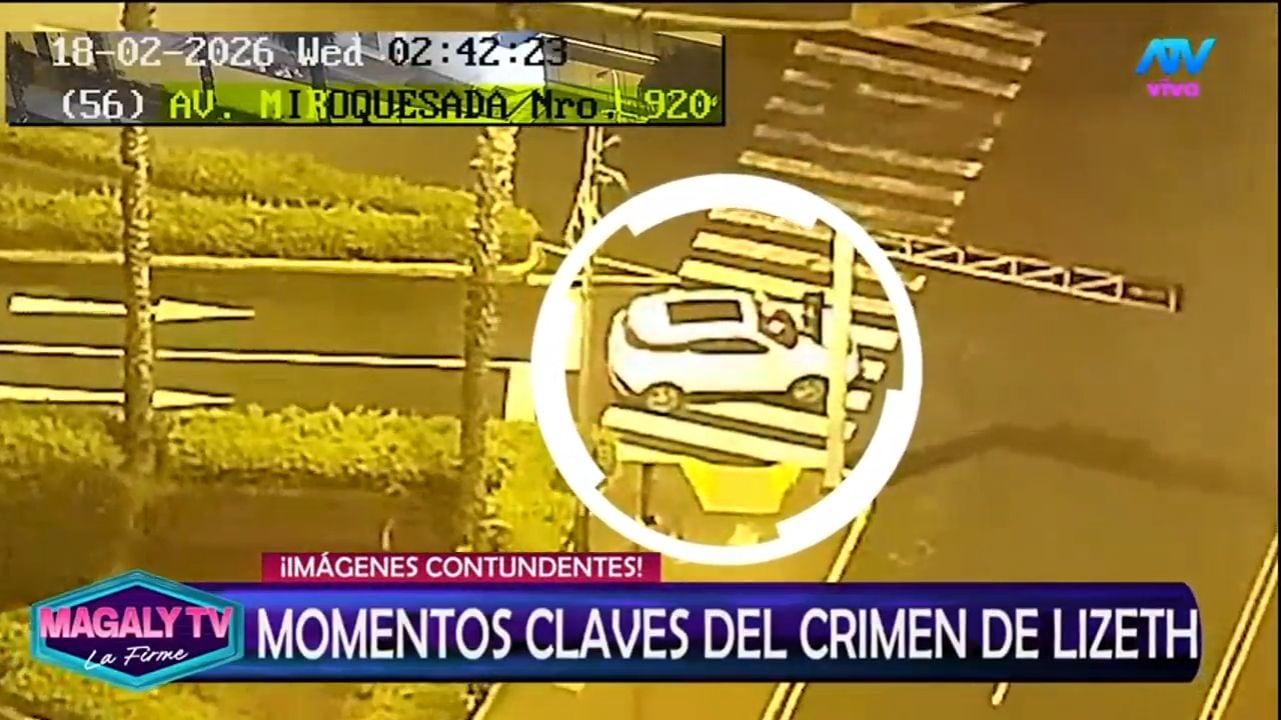 Adrián Villar regresó a la escena del atropello horas después de provocar la muerte de Lizeth Marzano. Foto: ATV