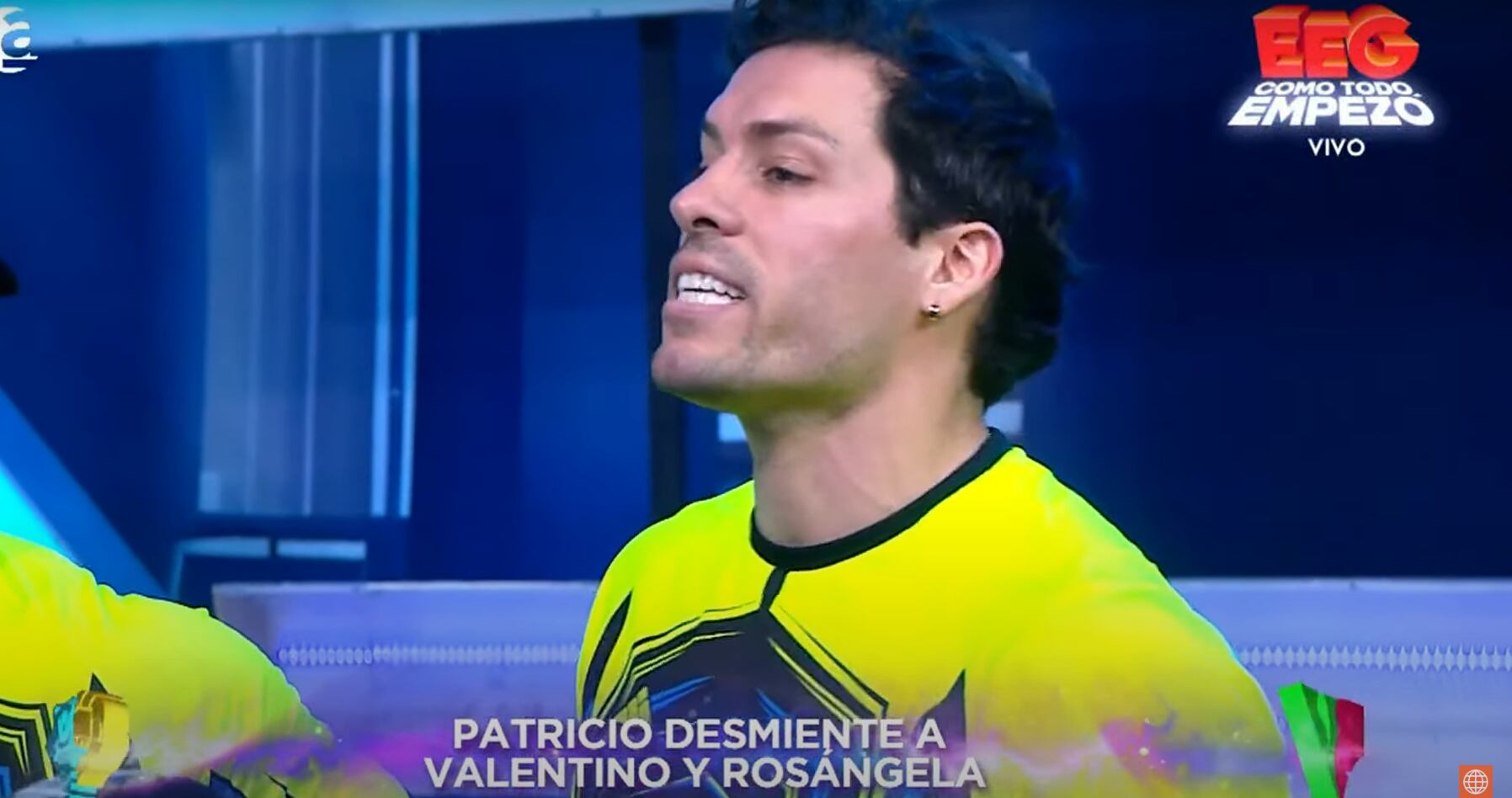 Tiktoker se enfrenta en vivo con el capitán de los 'guerreros'. (Foto: América Televisión / EEG)