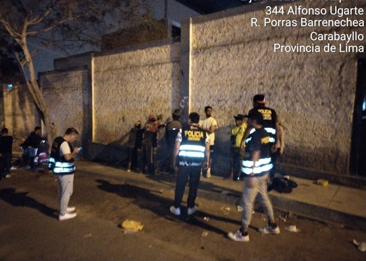 Momento de la intervención.