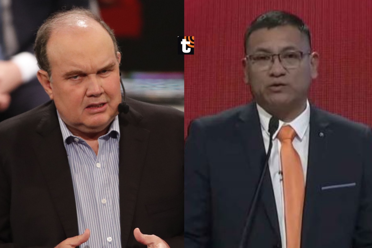 Rafael López Aliaga llama ‘piraña’ a Samuel Daza y él lo tilda de ‘clasista’.