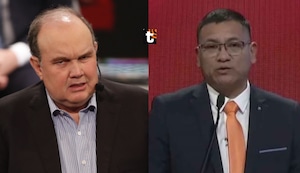 Pepitas: Rafael López Aliaga llama ‘piraña’ a Samuel Daza y él lo tilda de ‘clasista’