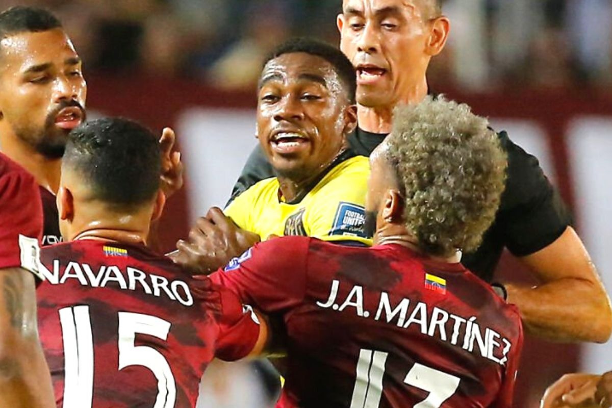 La selección de Venezuela solo pudo empatar ante Ecuador. (Foto: EFE)