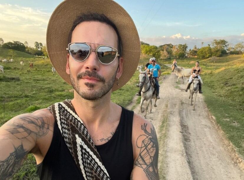 Diego Cadavid es un actor colombiano recordado por interpretar a Iván Vallejos en "Café con aroma de mujer" (Foto: David Cadavid / Instagram)