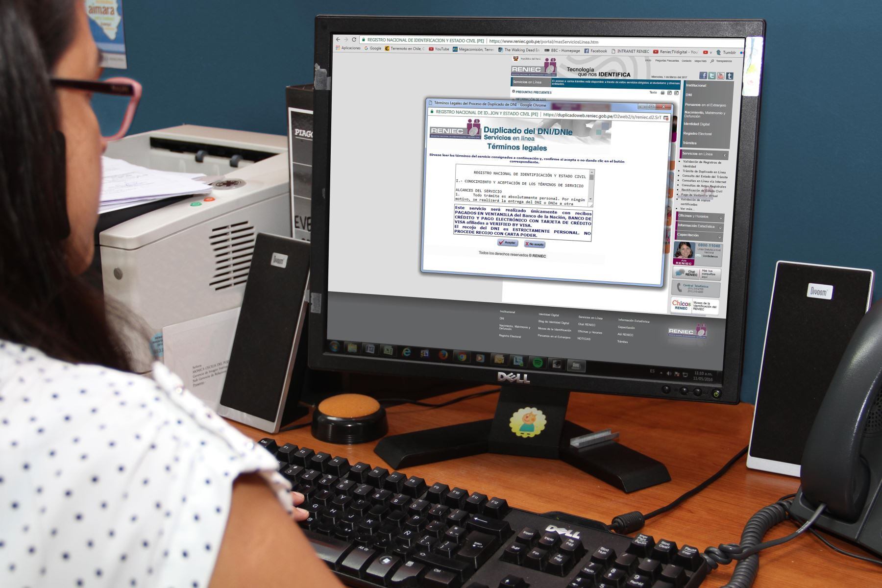 Los pagos se pueden hacer de manera virtual o presencial (Foto: Reniec)