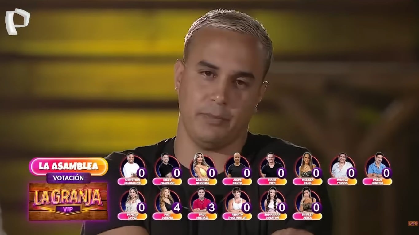 La reacción de Jesús Barco luego que Paul lo llamó "infeliz".