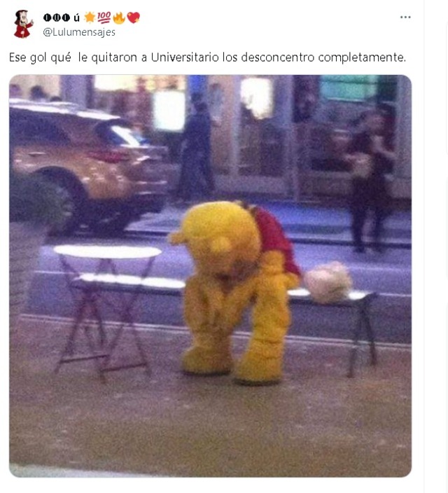 Universitario caía 1-0 y apareció 'El Tunche' José Rivera para darle el triunfo. (Twitter)