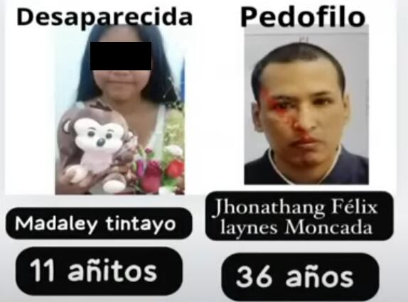 Niña de 11 años desapareció desde el domingo pasado en SJL y fue vista con hombre de 39 años.