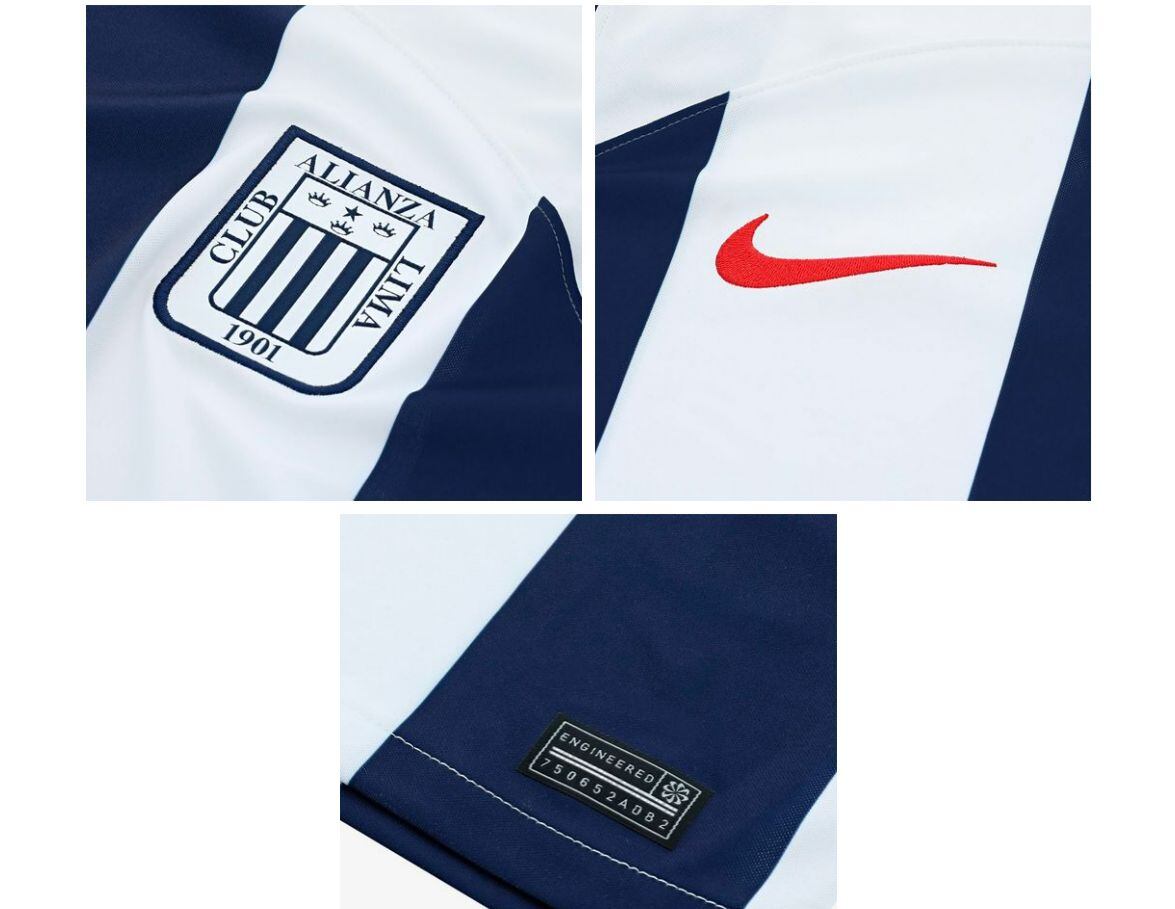 Detalles de la camiseta de Alianza Lima 2023. (Foto: Marathon Sports)