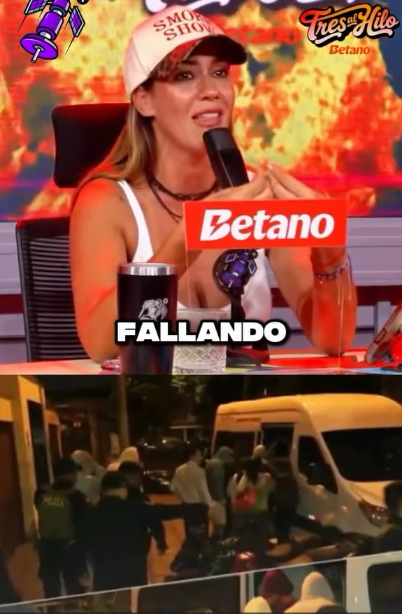 Tilsa Lozano se quiebra al hablar sobre el caso del Liceo Naval Almirante Guise.