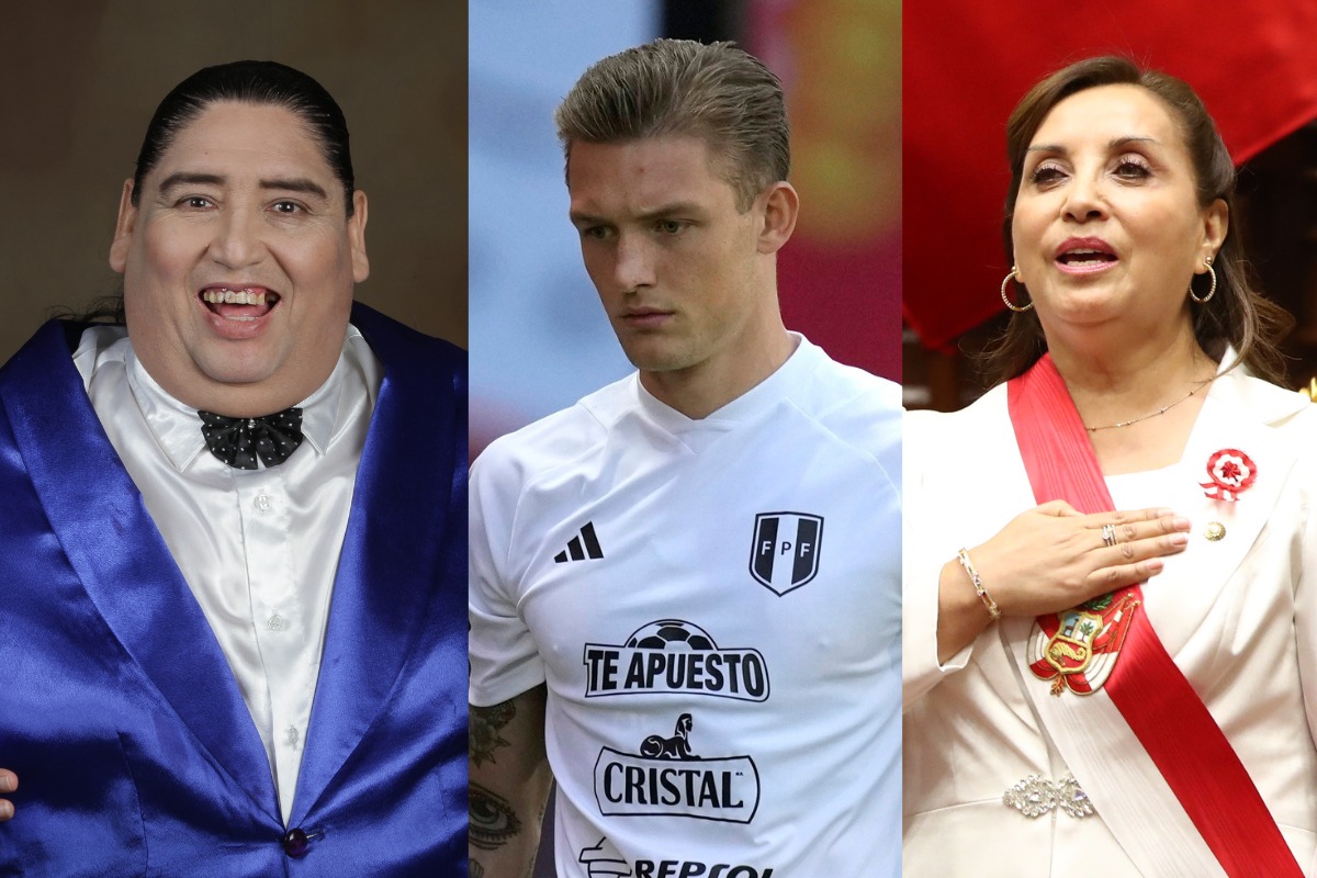 Tongo, Oliver Sonne y Dina Boluarte