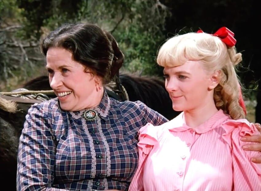 Harriet y Nellie Oleson de "La familia Ingalls". (Foto: Difusión)