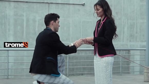 Patricio Parodi le pide matrimonio a Luciana Fuster en la reciente edición de "La Academia"