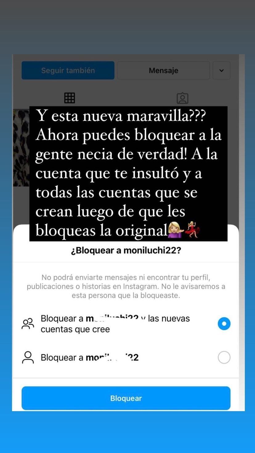 Janet Barboza sorprendida porque puede bloquear cuentas que la insultan