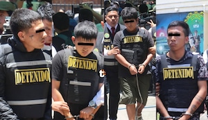 ¡Cayó brazo armado de Los Pulpos! Cuatro jóvenes detenidos por atentados con explosivos en Trujillo