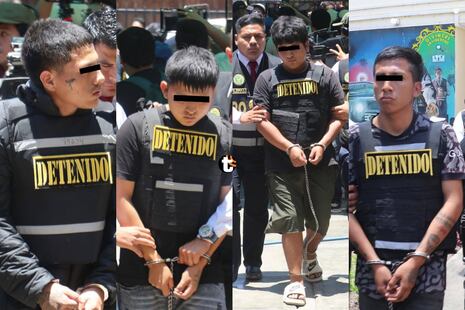 ¡Cayó brazo armado de Los Pulpos! Cuatro jóvenes detenidos por atentados con explosivos en Trujillo