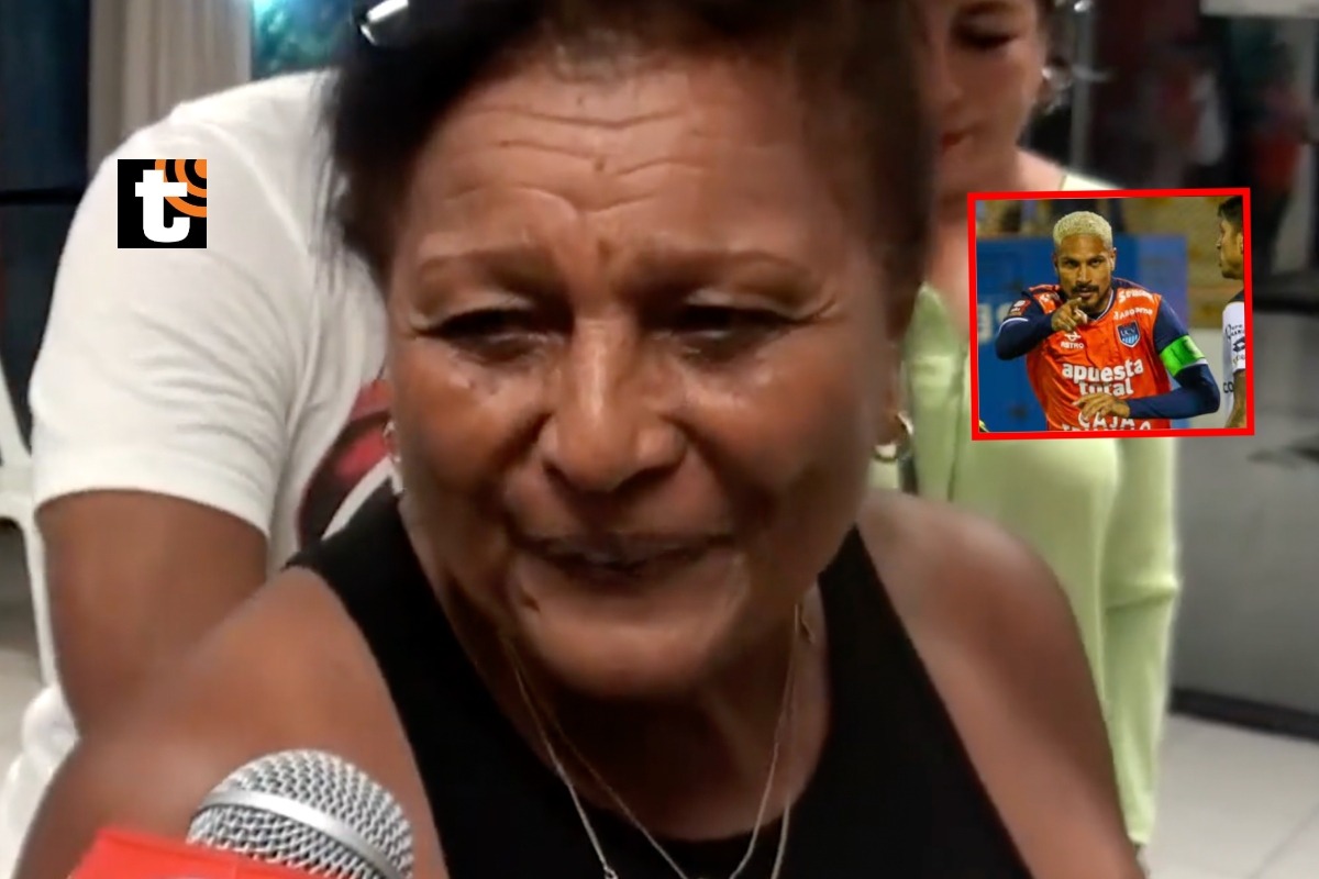 Doña Peta feliz con debut de Paolo Guerrero en UCV