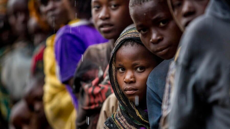 A pesar de la riqueza en África, el país vive en condiciones de extrema pobreza.