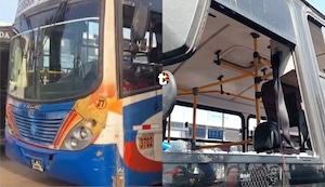 ¡Piden aumento a balazos! Balean bus con pasajeros de empresa que ya paga 6 soles diarios de cupo en Chorrillos