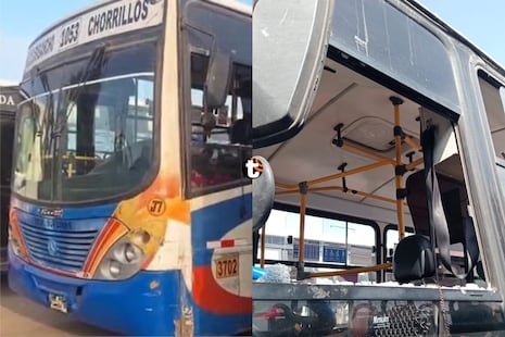¡Piden aumento a balazos! Balean bus con pasajeros de empresa que ya paga 6 soles diarios de cupo en Chor...