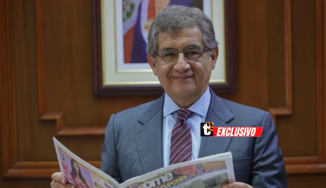Juan Sheput opina que el partido de Roberto Sánchez sigue con crisis de pataleta y por eso se oponen a dar facultades. (Fotos: Hugo Pérez @photo.gec)