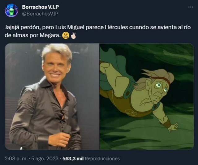 Memes del concierto de Luis Miguel (Fotos: Twitter)