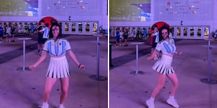 “Vamos Argentina”: Rosángela Espinoza enciende las redes con baile desde el Mundial 2026