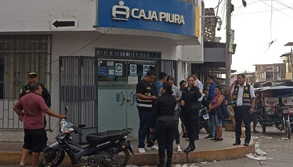 Piura: Delincuentes robaron millón y medio de soles de caja financiera