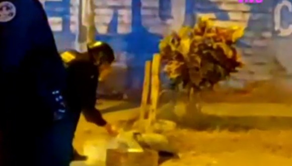 TROME - Comas: Retienen a menor que intentó lanzar explosivo a colegio esta madrugada