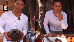 Chef Rodrigo Fernandini genera polémica por cocinar tortuga motelo, especie vulnerable: “Las imágenes pueden ser sensibles”