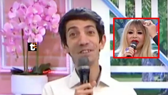 TROME - ‘Flaco’ Granda rechaza EN VIVO a Susy Díaz y le hace roche en pleno programa: “Podría ser mi abuela”