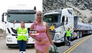 María Cruz: “En las carreteras me decían ‘qué haces acá’, ahora me reconocen y dicen ¡llegó la reina trailera del Perú!”