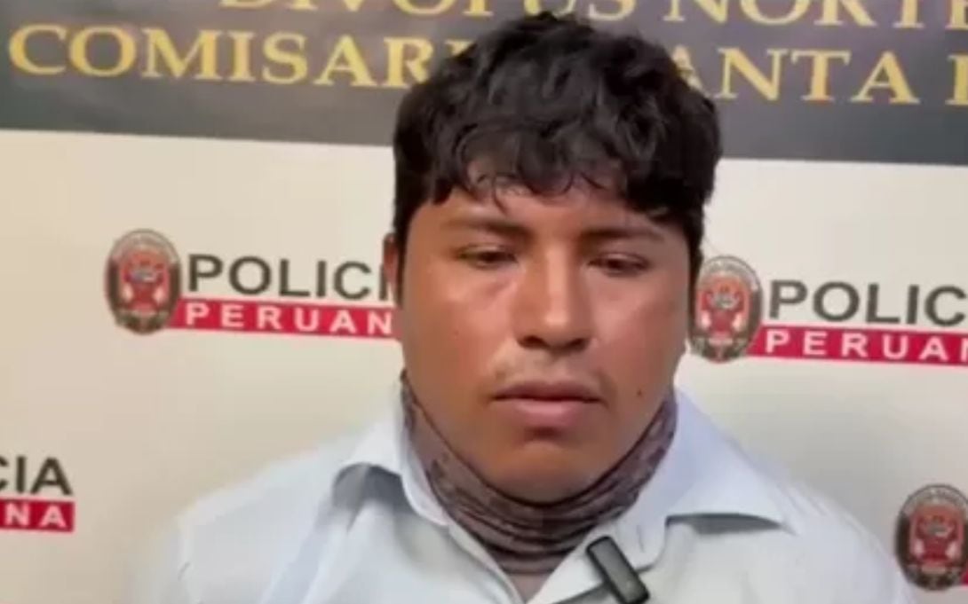 Weyner Smith Pérez Quispe confesó todo a la Policía