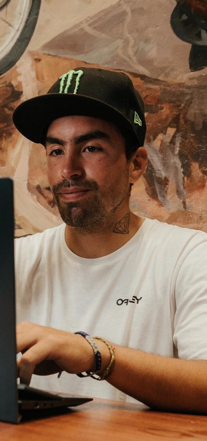 Tadeo Carmona, hijo de Javier Carmona y Paola Bisso.