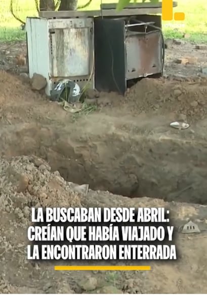 Hombre confesó que cavó pozo y enterró el cuerpo de su mujer.