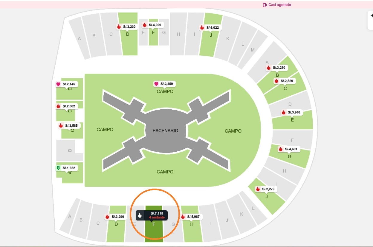 Hasta en 7 mil soles son revendidas entradas para ver a BTS en el Estadio de San Marcos (Viagogo9