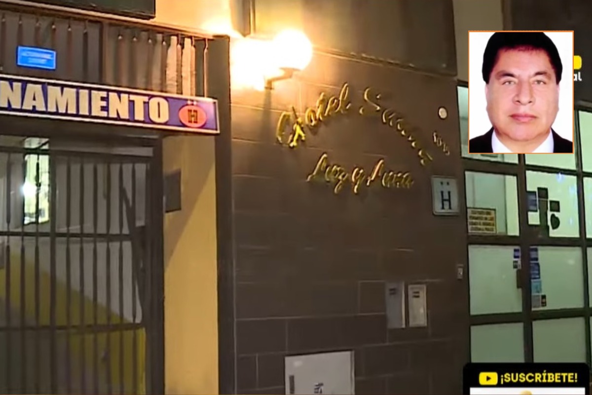Nilo Burga fue hallado sin vida en hotel de Magfalena. (Captura Latina)