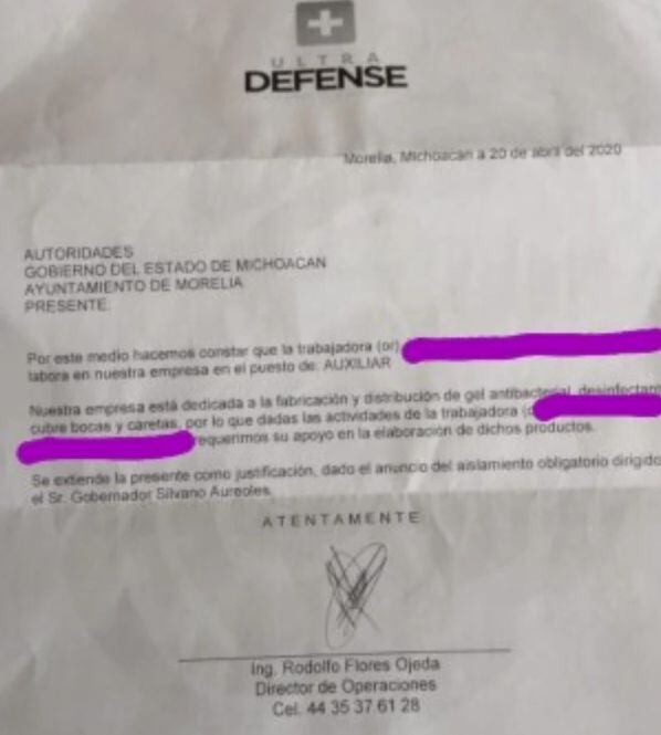 Supuesta carta Ultra Defense