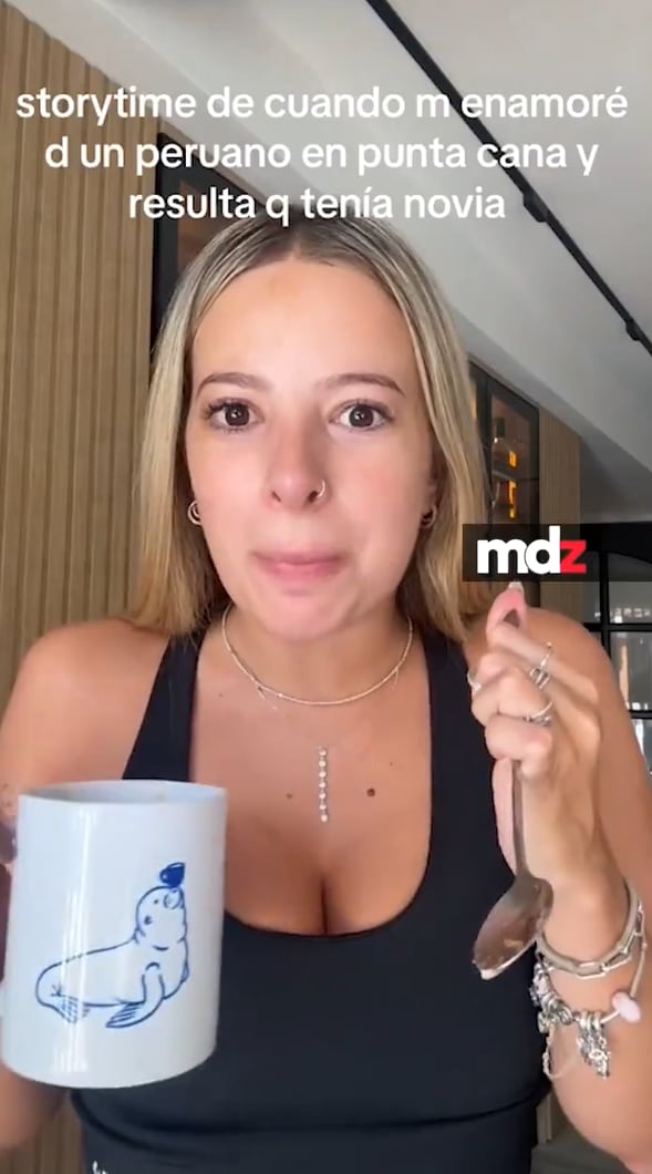 Joven sale y cuenta que estuvo con un futbolista peruano que tenía novia. (TikTok)