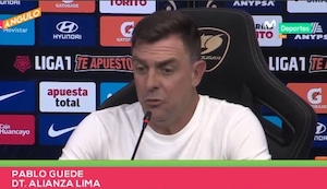 Pablo Guede respondió sobre rumores de su salida de Alianza Lima: “Es todo malo acá. Da lo mismo lo que yo diga”